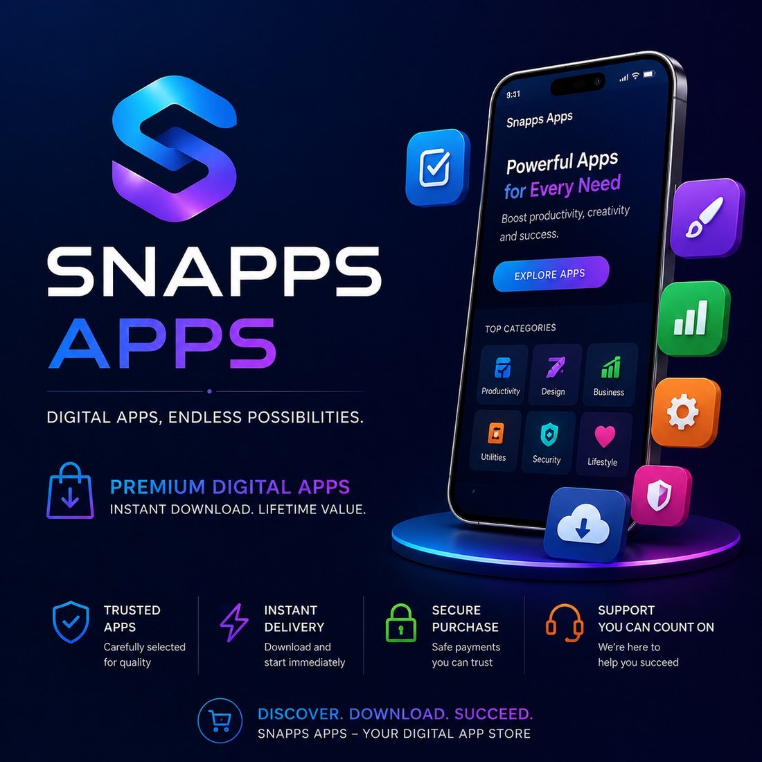 SNAPPS APPS β digital apps, endless possibilities